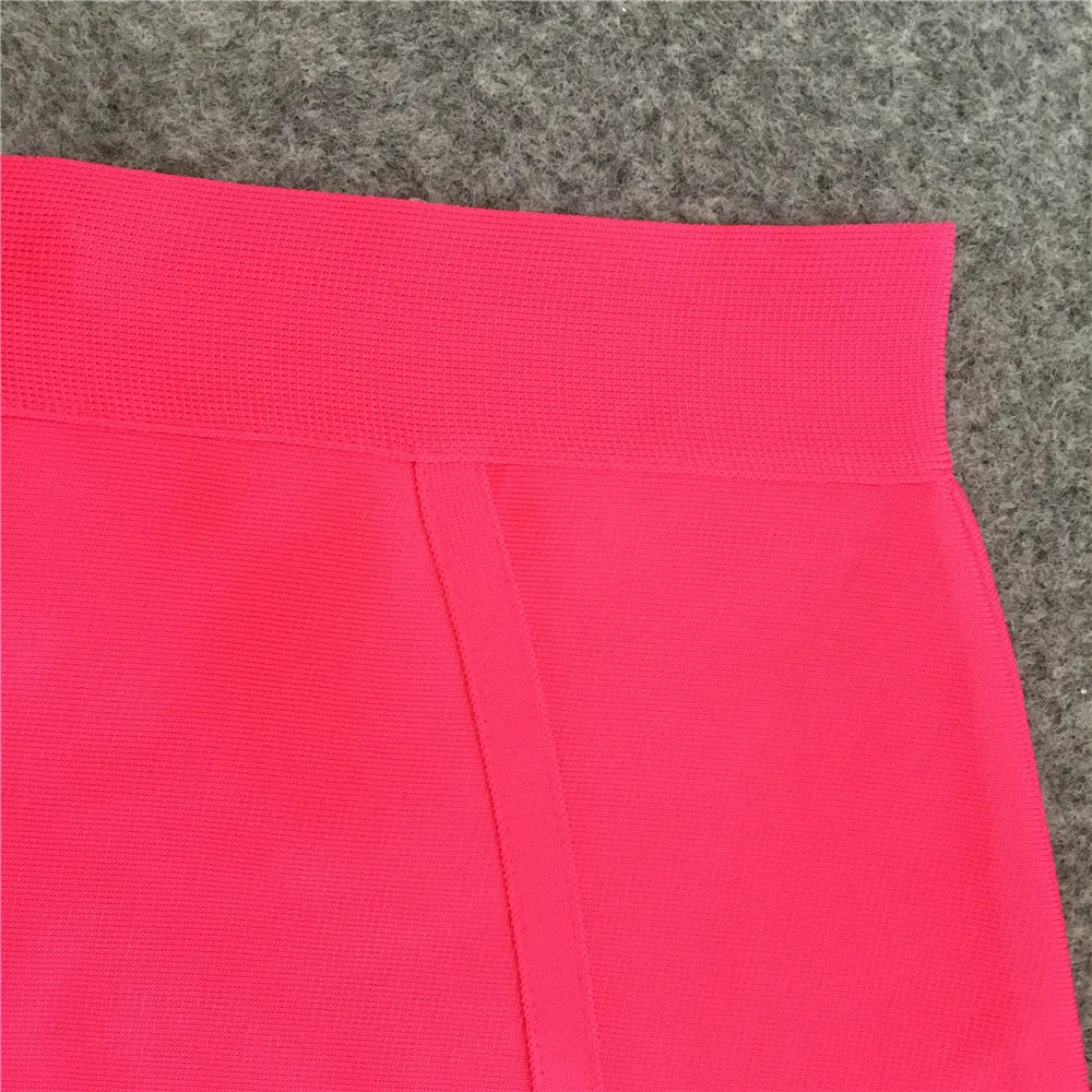 Bandage Mermaid Pleated Vintage Skirt