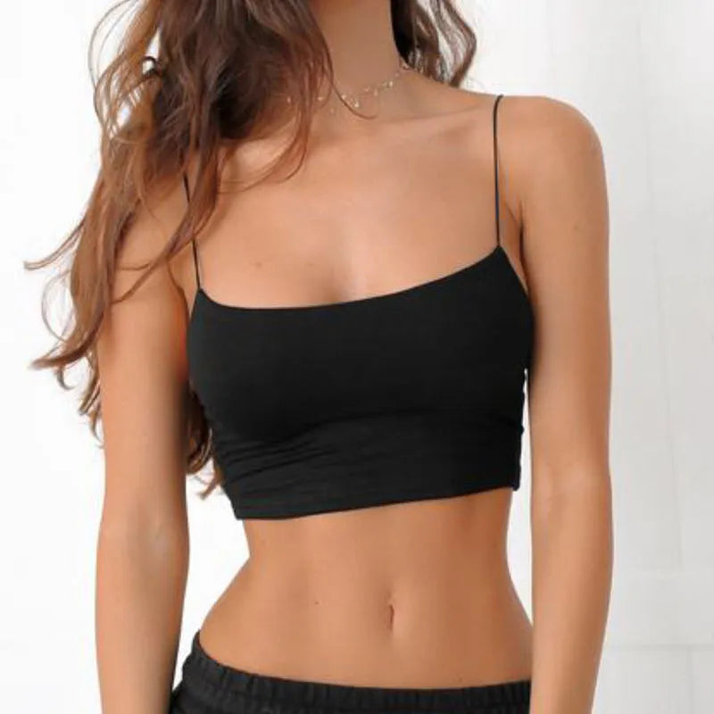 Casual Tank Tops Vest Sleeveless Crop Tops