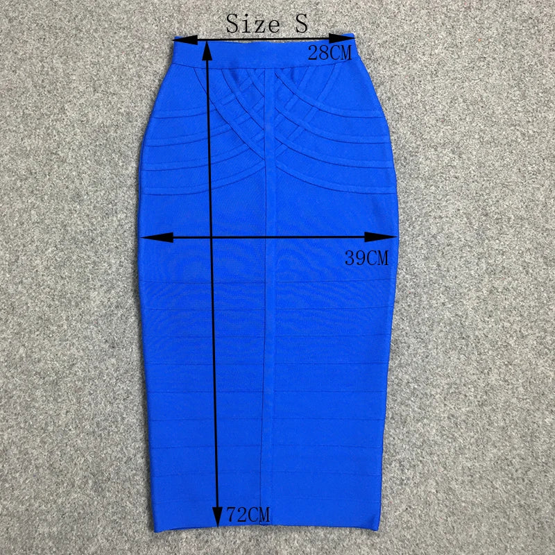 Bandage Midi Vintage Skirts