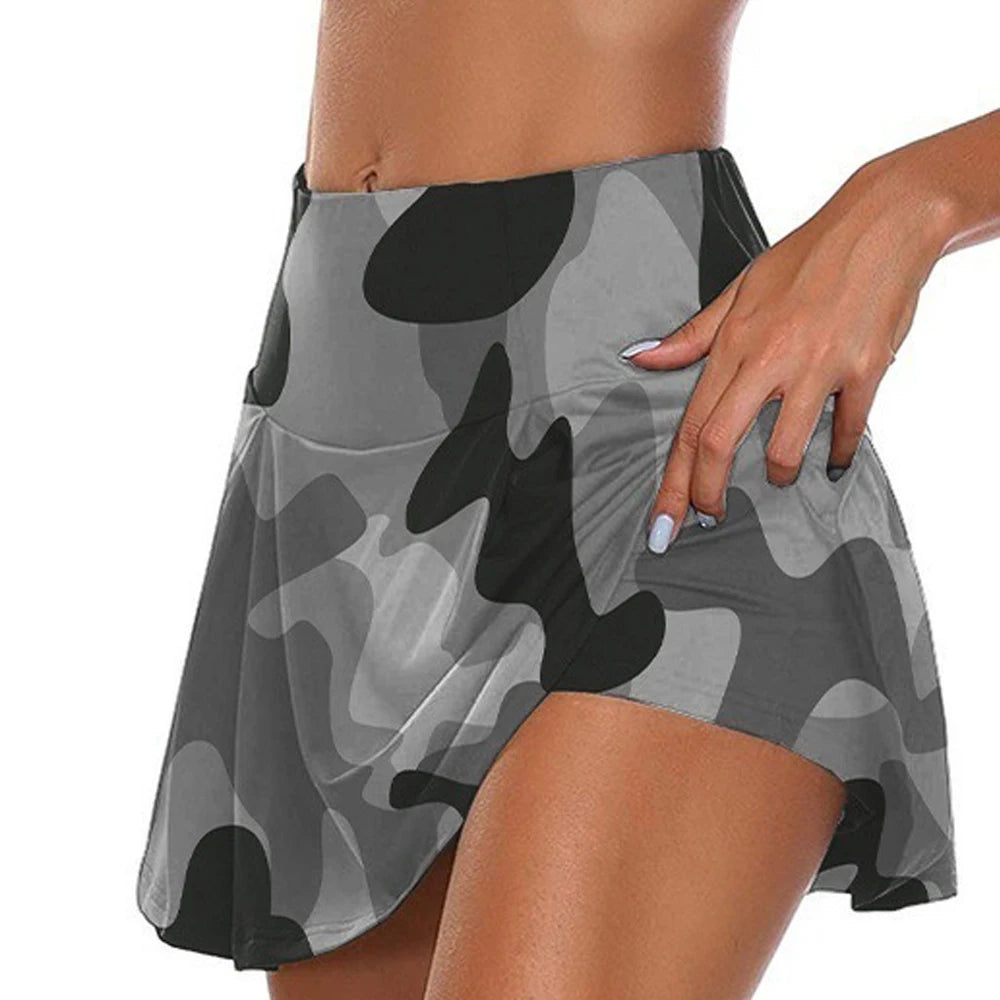 Tennis Short High Waist Mini Sporting Skirts