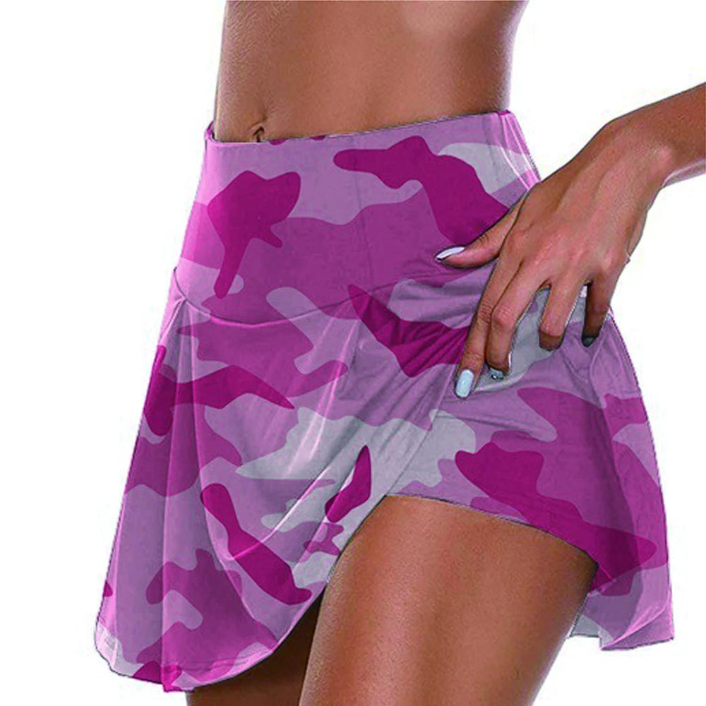 Tennis Short High Waist Mini Sporting Skirts