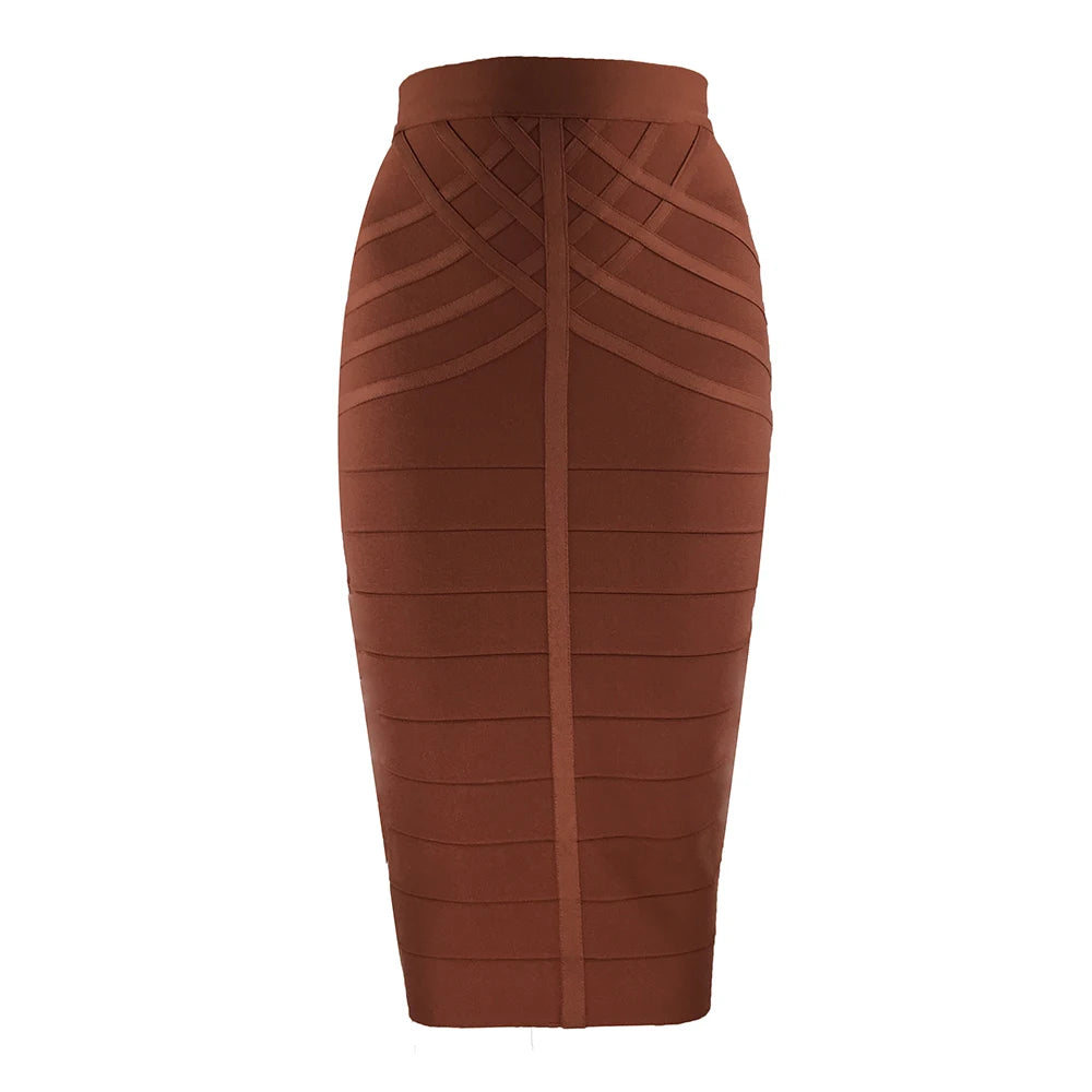 Bandage Midi Vintage Skirts