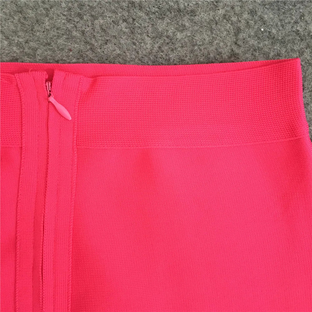 Bandage Mermaid Pleated Vintage Skirt