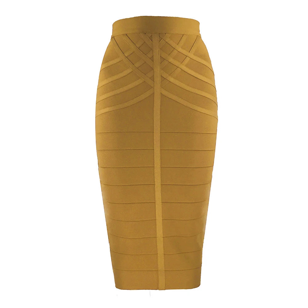 Bandage Midi Vintage Skirts