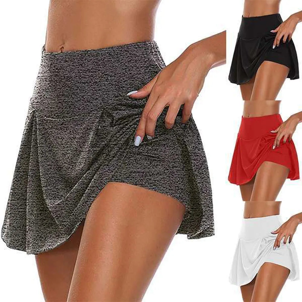 Tennis Short High Waist Mini Sporting Skirts