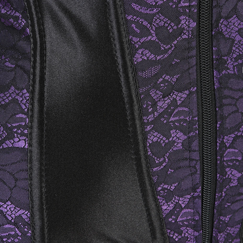 Gothique Zipper Corsets with Straps