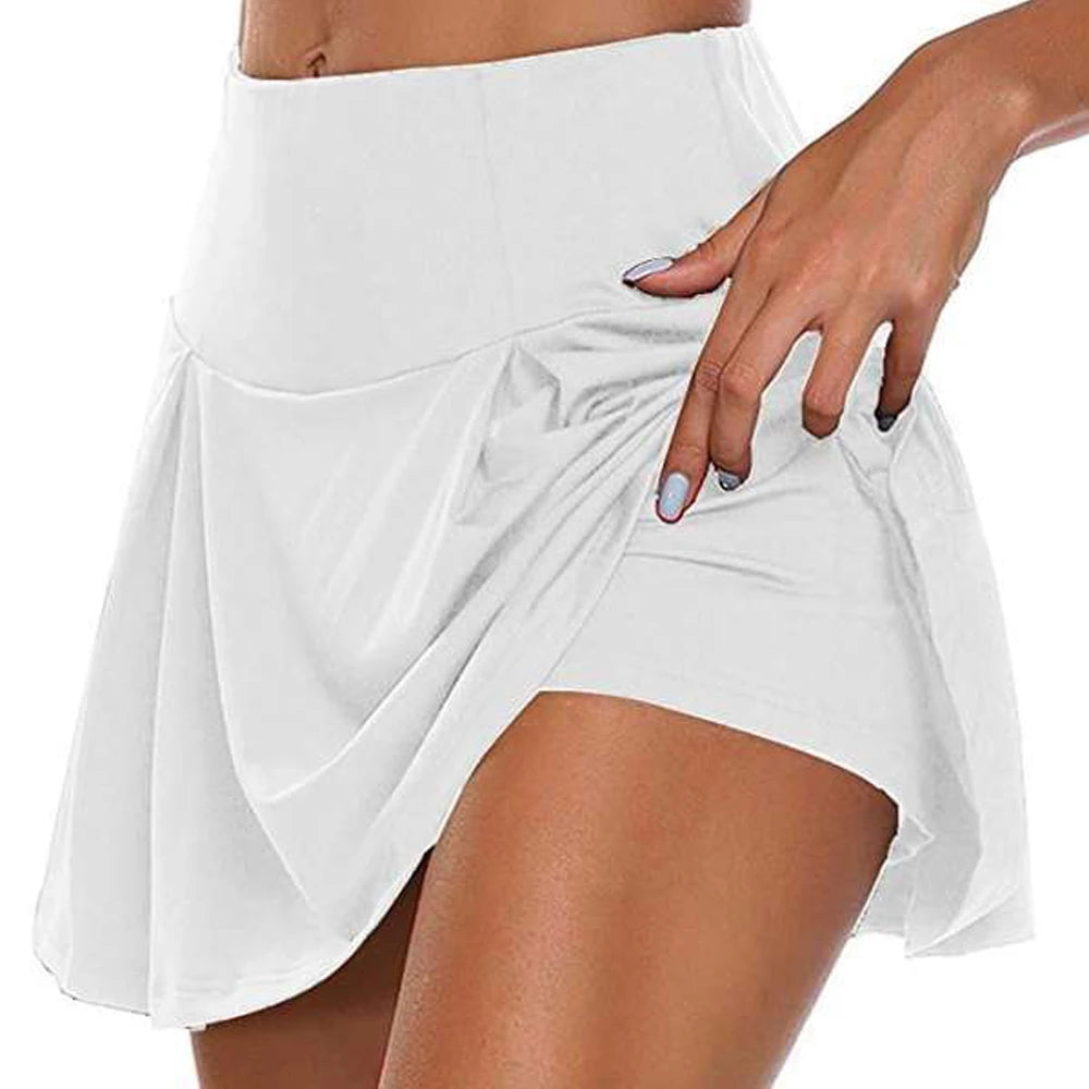 Tennis Short High Waist Mini Sporting Skirts