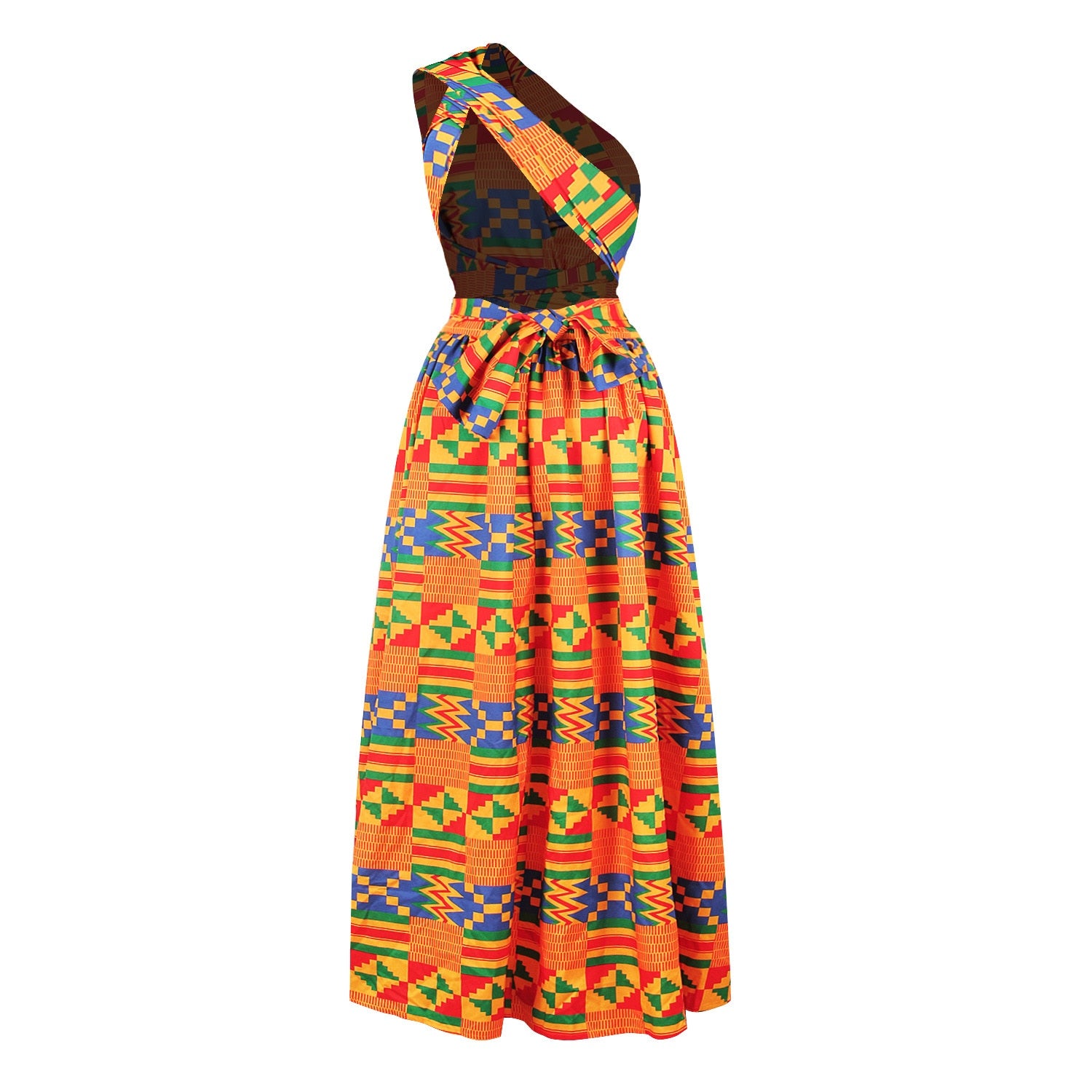 Dashiki Ankara Maxi Sundress