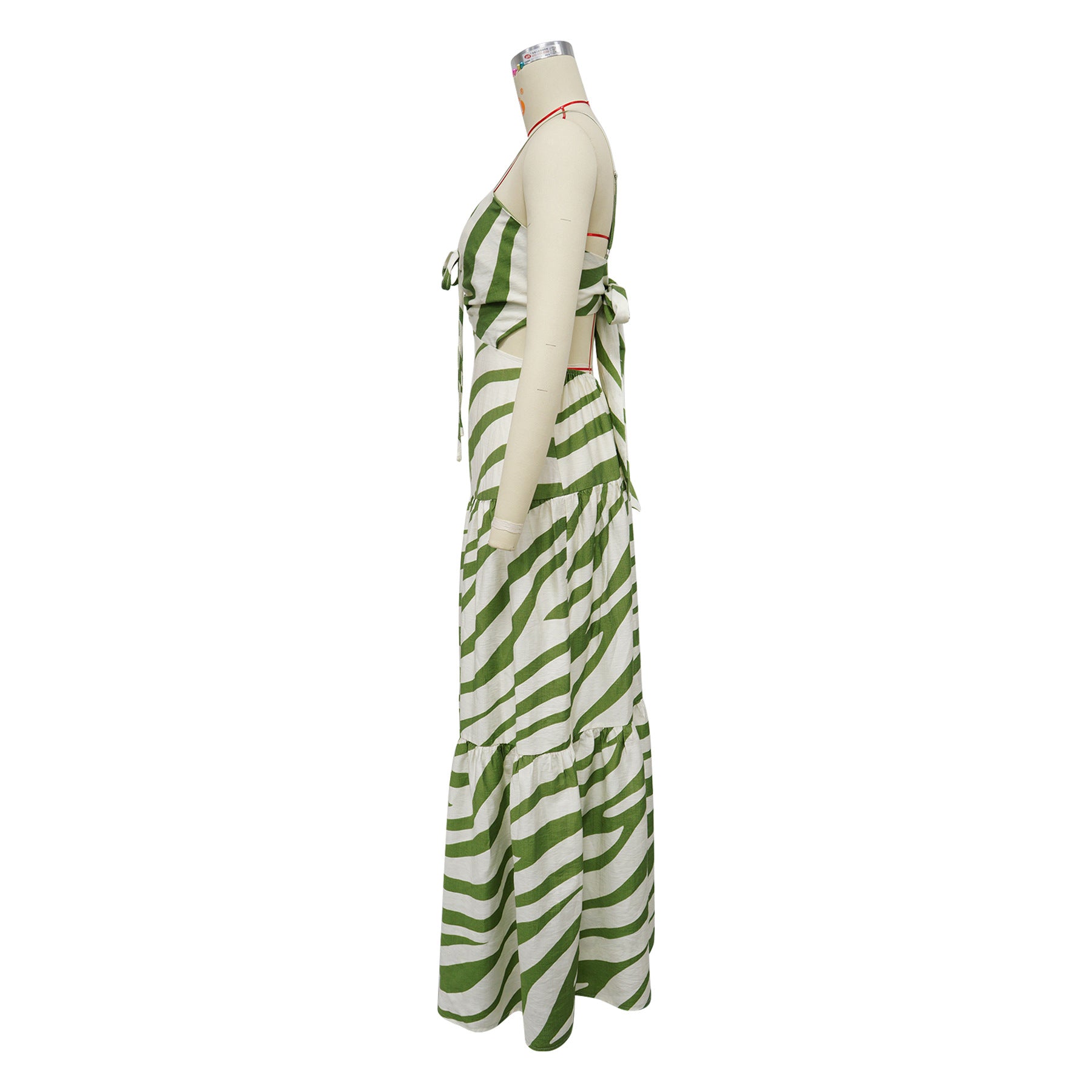 Sleeveless Backless Long Beach Evening Maxi Dress