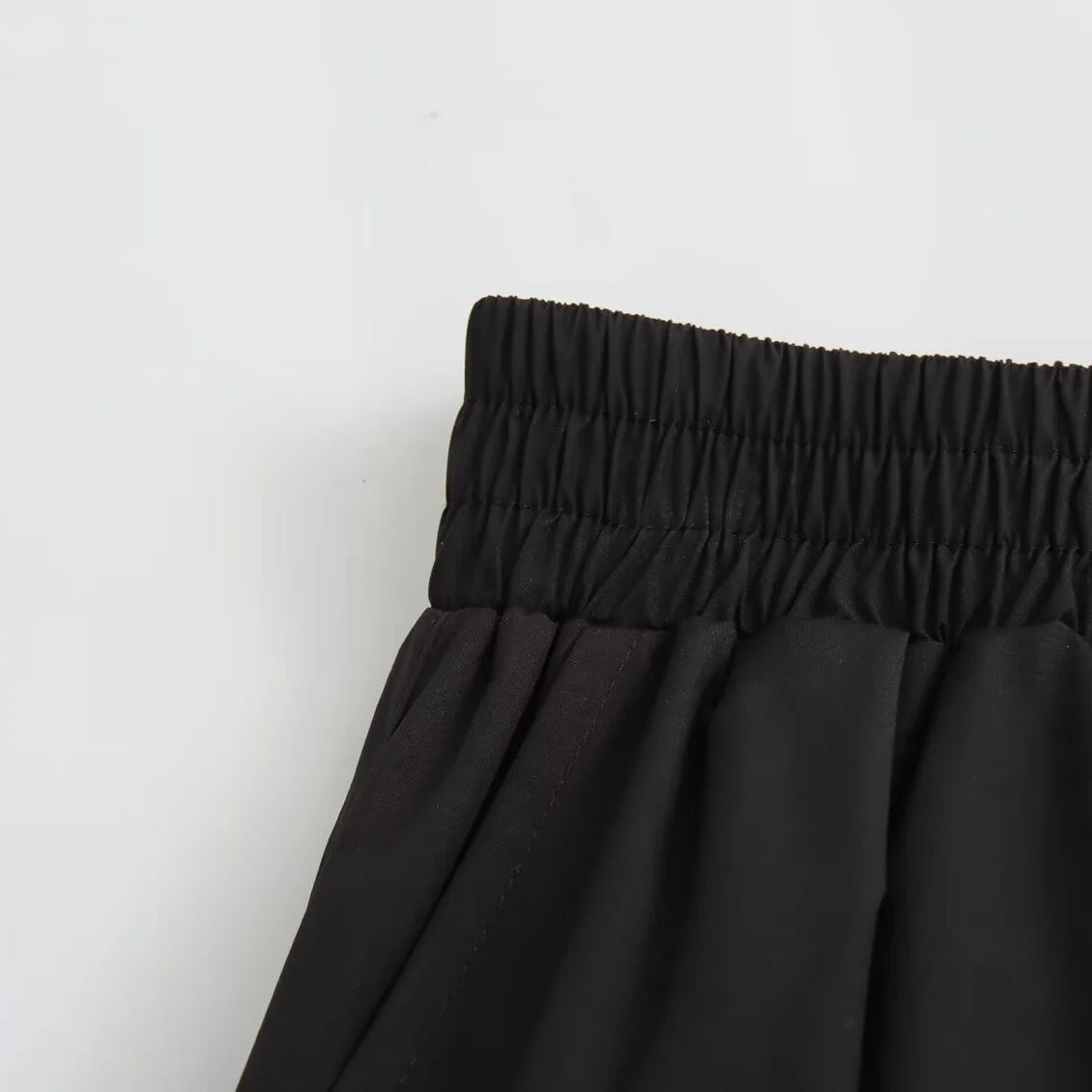 Pleated Vintage Chic High Waist Elegant A-line Long Skirt