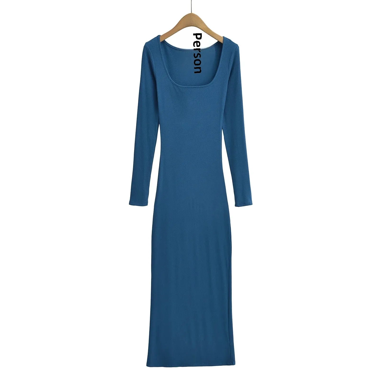 Slim Fit American Style Cross-Border Long Sleeve Dress