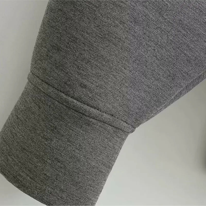 Long Sleeve Hooded Zipper Jacket