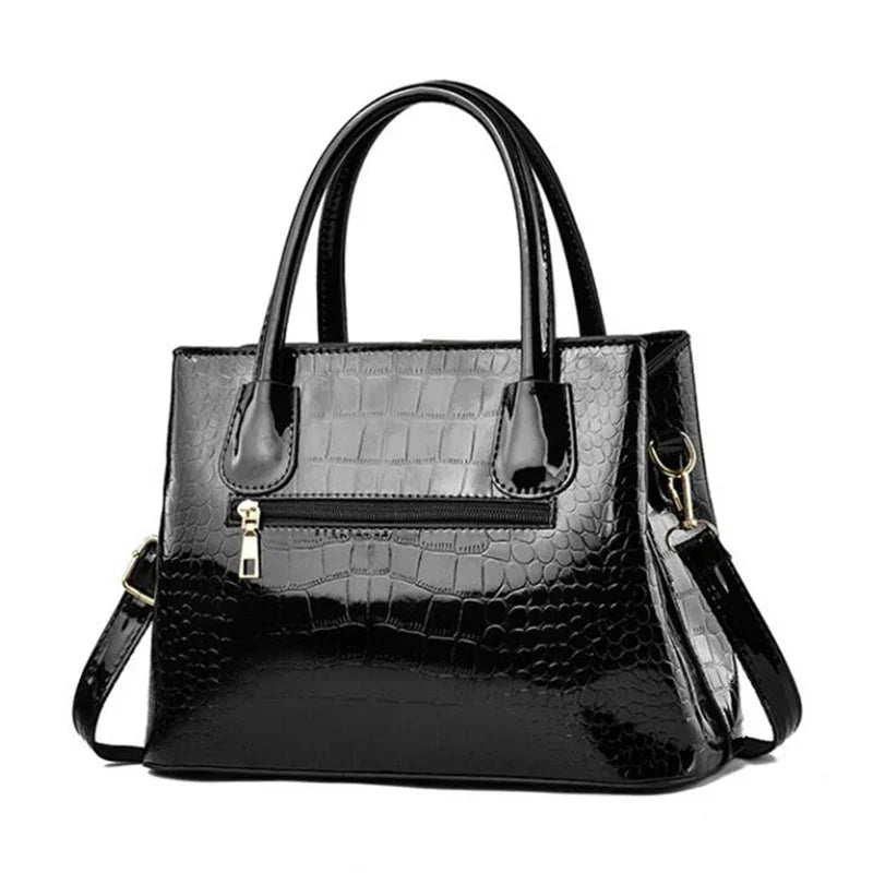 Vintage Pu Leather  Large Capacity Handbags