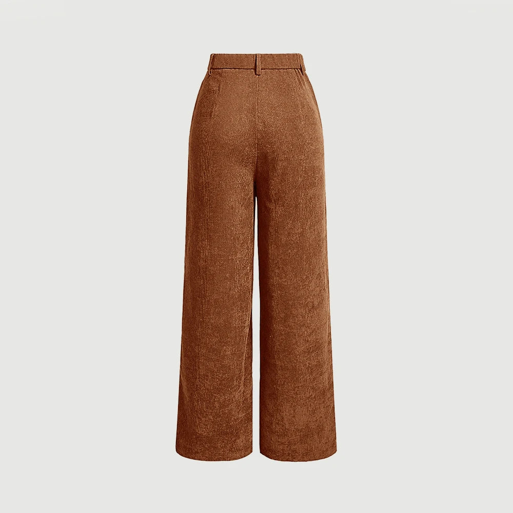 High Waist Casual Retro Vintage Trousers