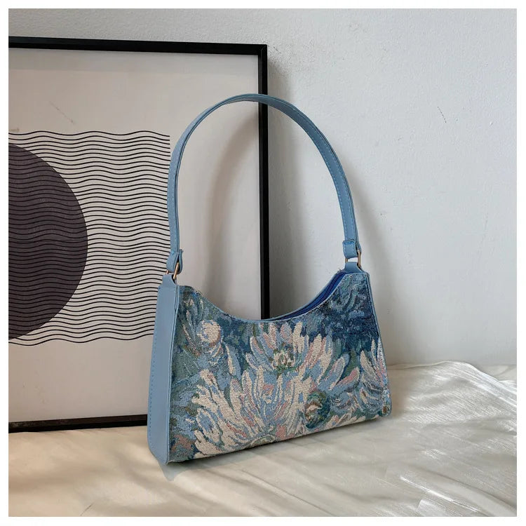 Oil Painting Shoulder Bag