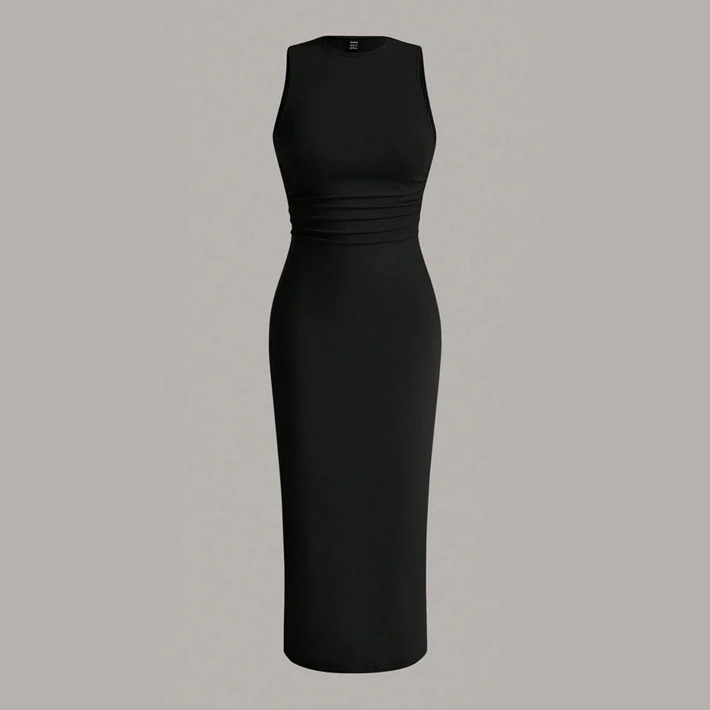 MIDI Sheath Sleeveless Pencil Dresses