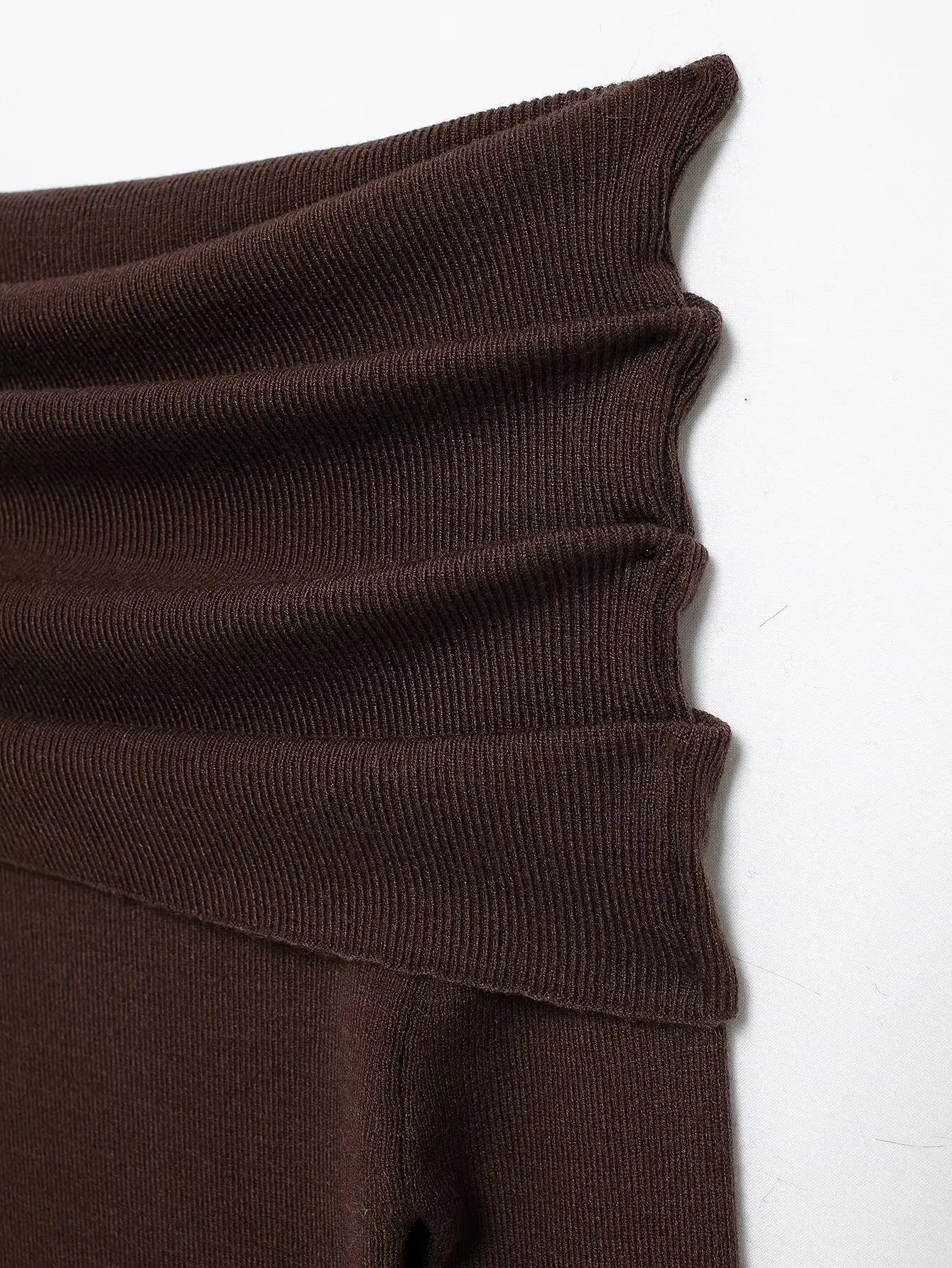 Off Shoulder Long Sleeves Chic Knit Sweaters