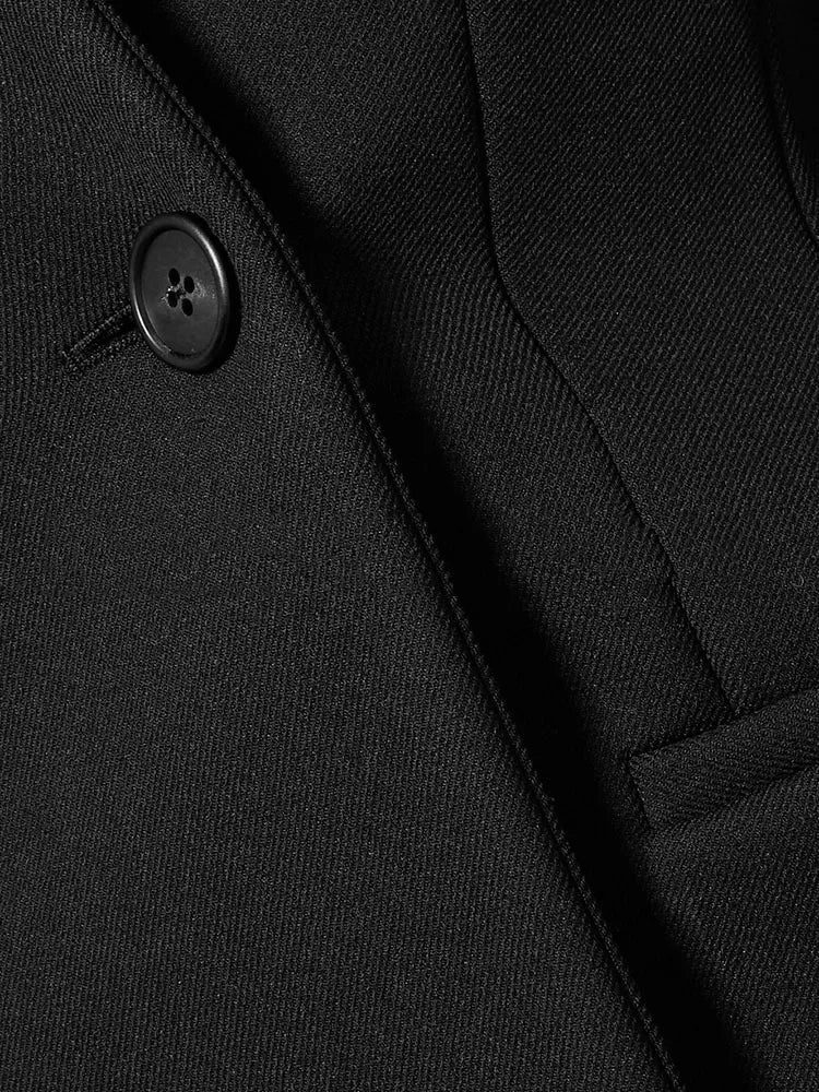 Long Sleeve Blazer Trench Coat