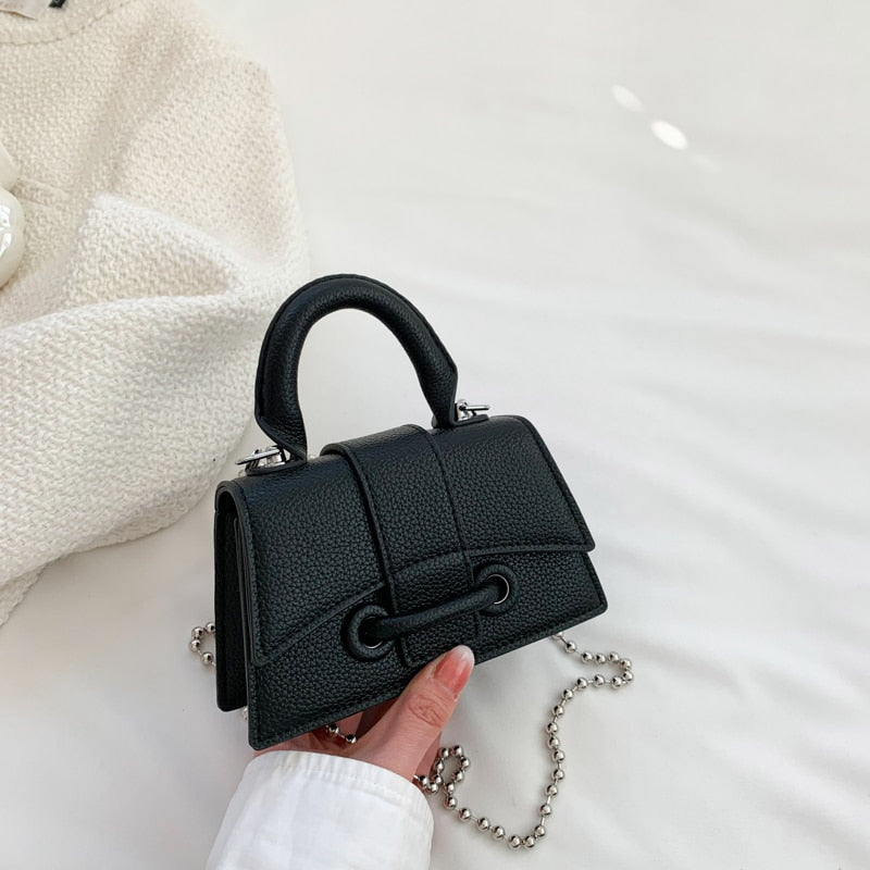 PU Leather Mini Crossbody Bag