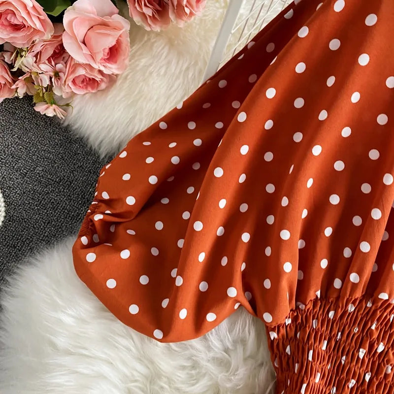V Neck Dolman Sleeves Floral Print Wide Leg Jumpsuit