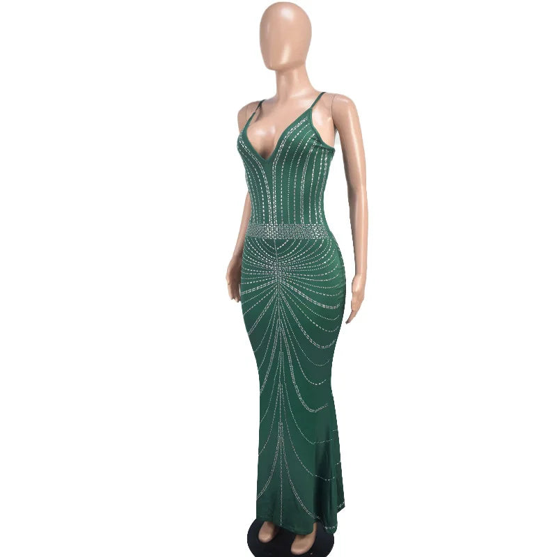 Sleeveless Long Maxi Dress