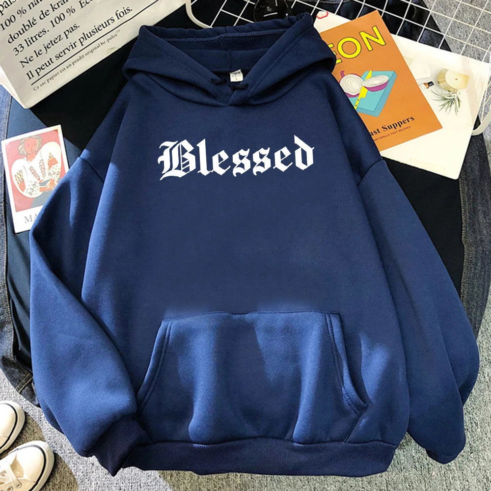 Blessed Creativity Printed Hoodies