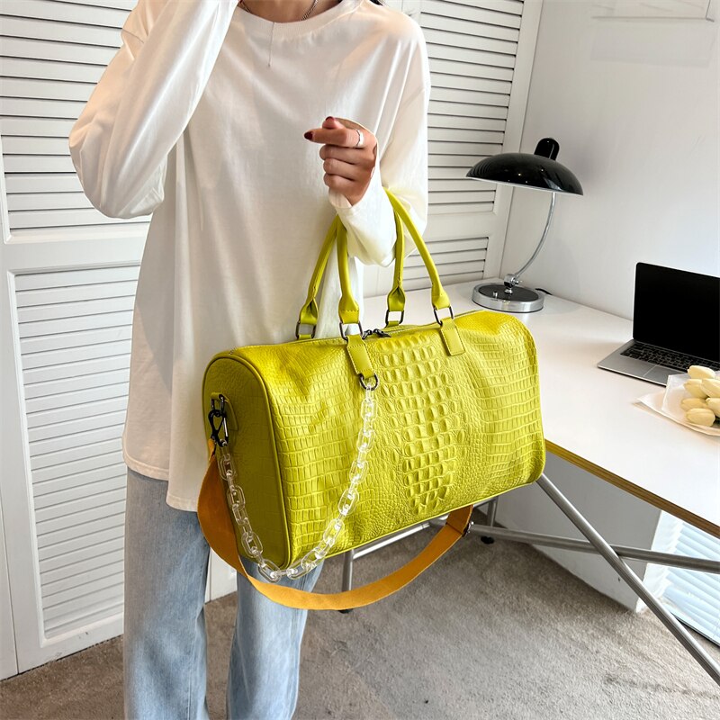 Pu Leather Tote Shoulder Bag