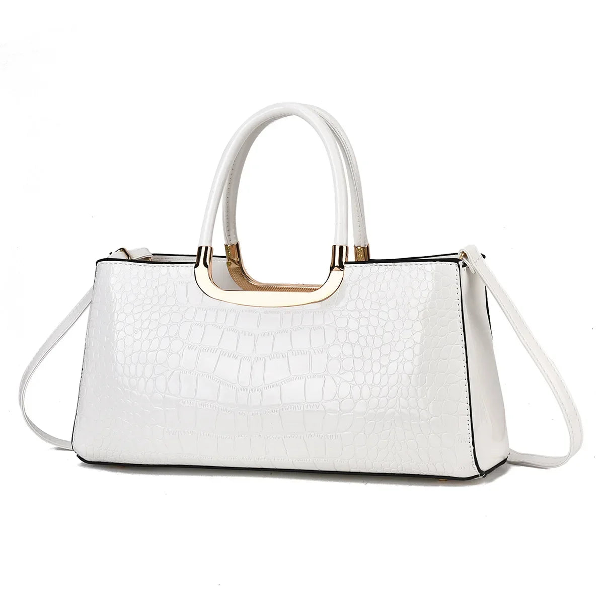 High Capacity PU Leather Crossbody Bag