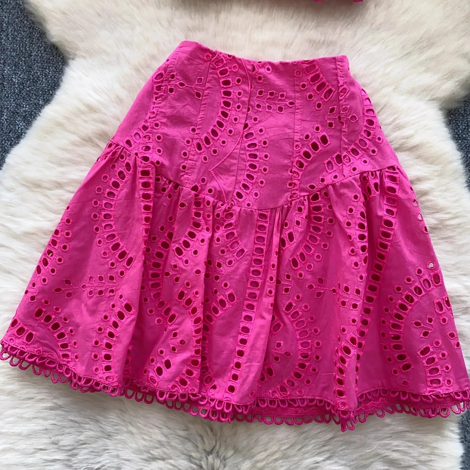 Y2k Elastic Backless Crop Top + High Waist Mini Skirts Hollow Out Two Piece Set