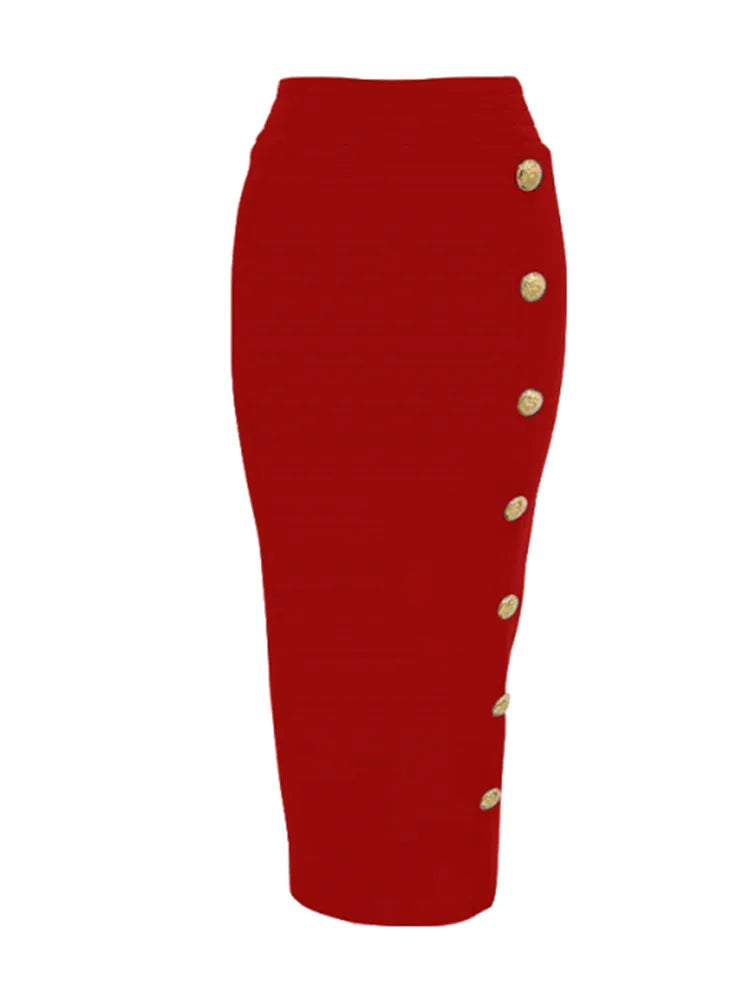 Bodycon Bandage High Waist Pencil skirt