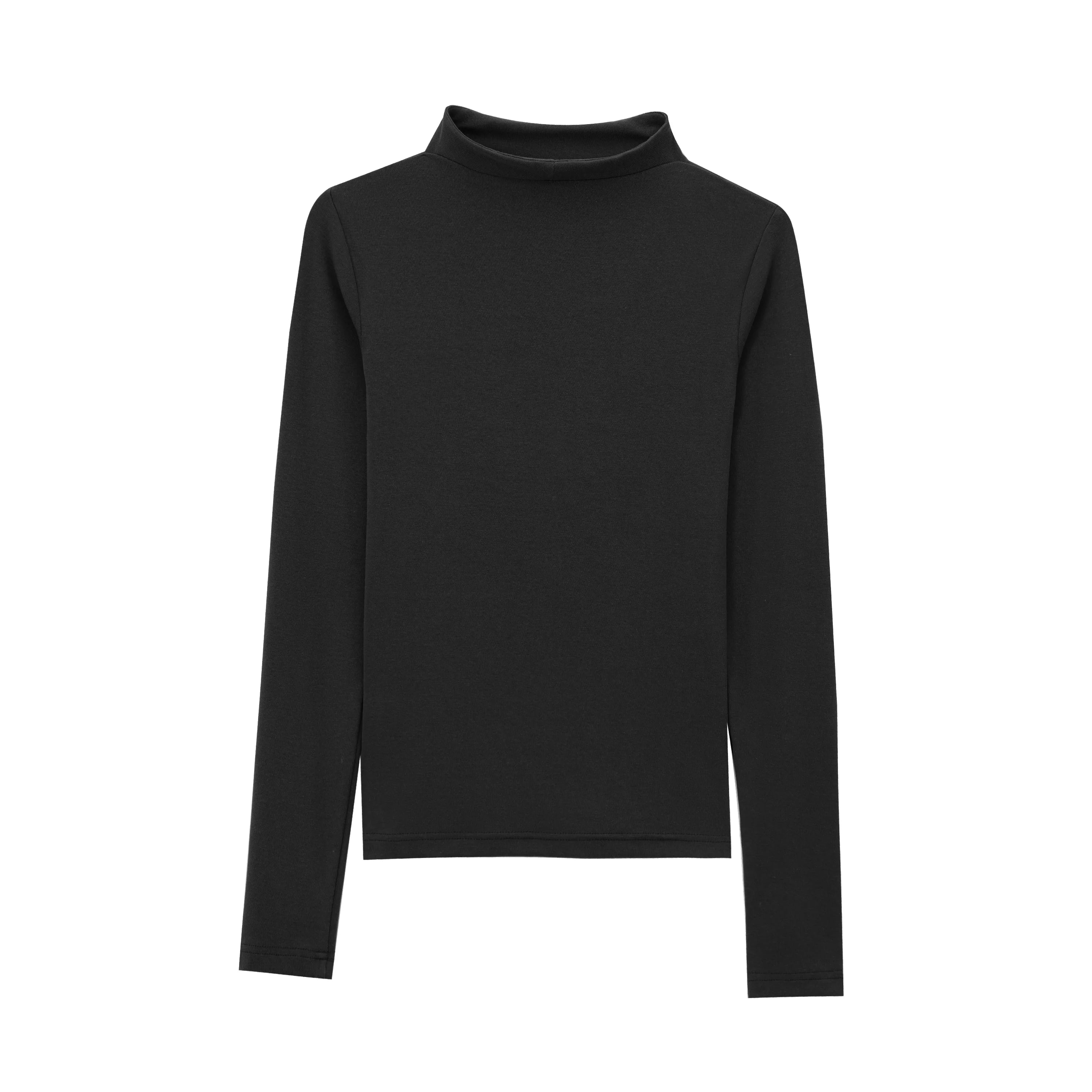 Autumn Winter Slim Fit Tee Long Sleeves Turtleneck Pullover Sweater