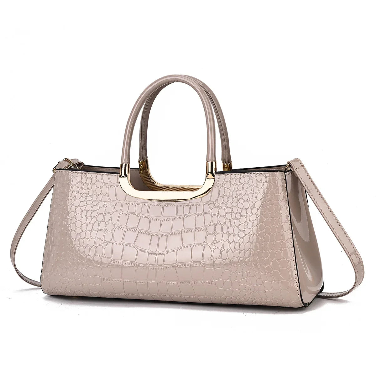 High Capacity PU Leather Crossbody Bag