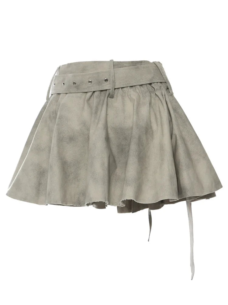 Autumn Winter Women Camouflage Print Single-breasted Coats + High Waist Bandage Skirts Suit