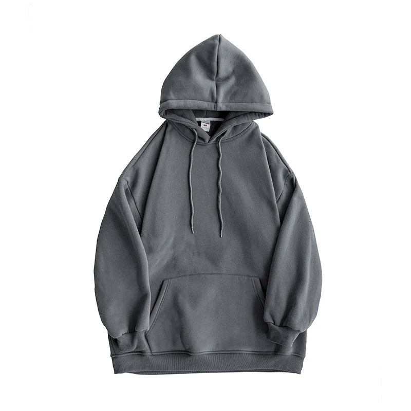 Oversized Large Size Retro Hoodie