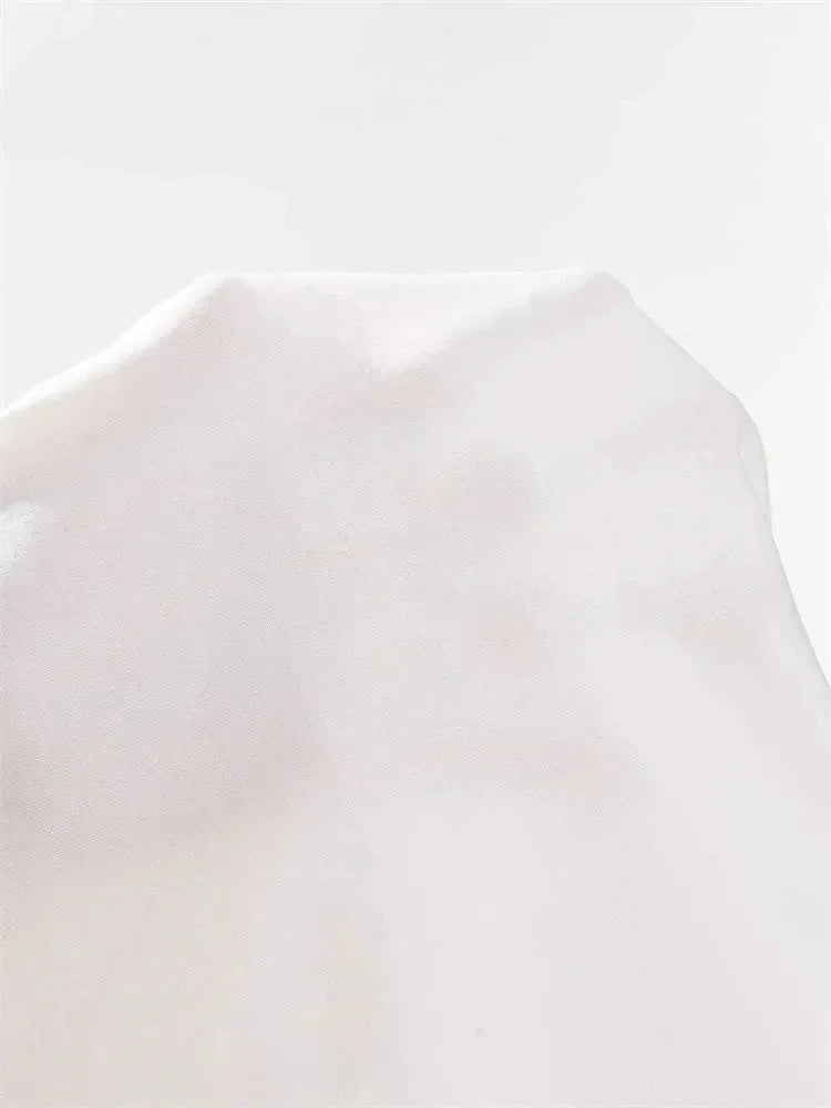 Ruched U-neck Solid Basic Sleeveless Tank Crop Top