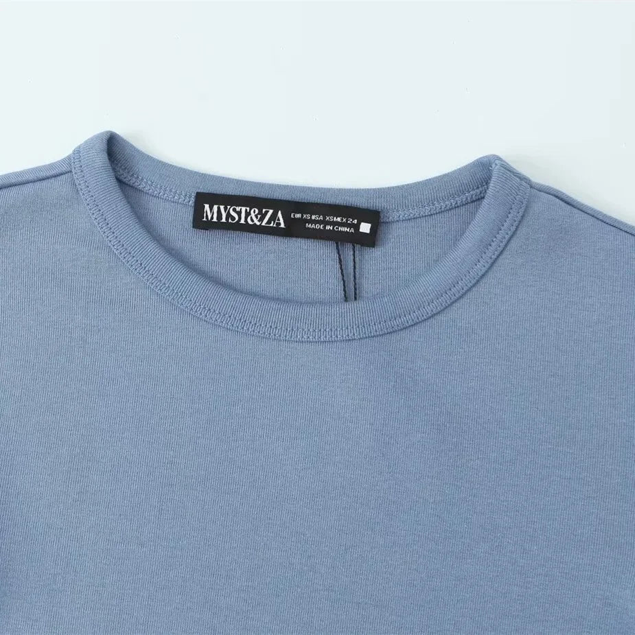 Autumn Winter Tee Pullover Chic Long Sleeved Sweater