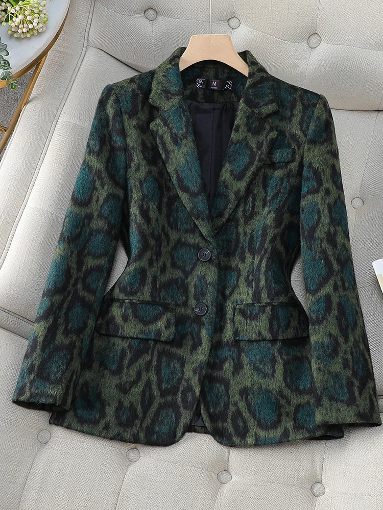 Casual Ladies Blazer Autumn Winter Jacket