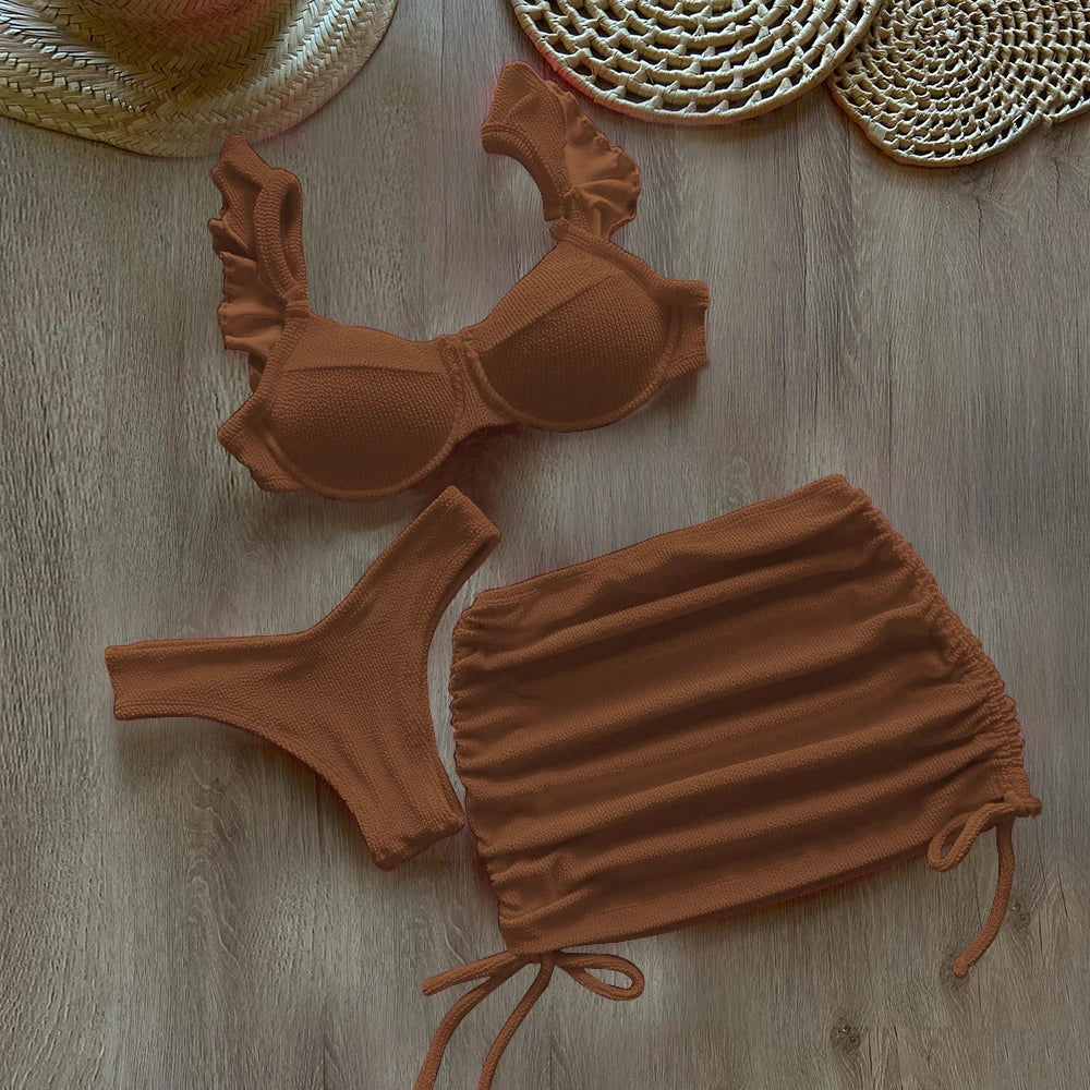 Three Pieces Swimwear