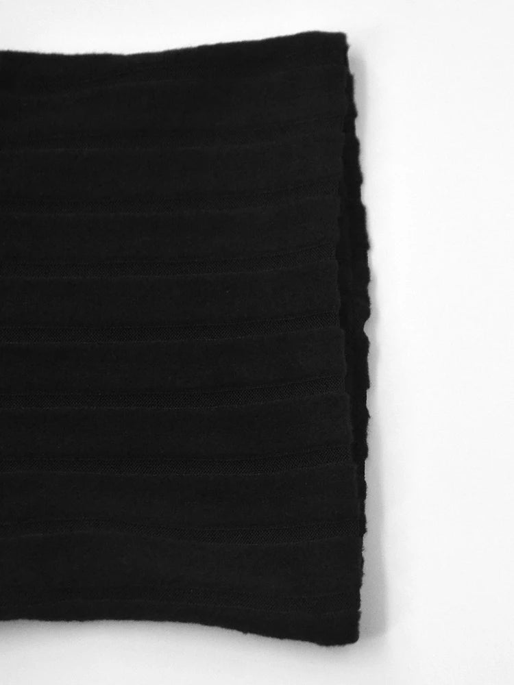 Autumn Turtleneck Long Sleeves Sheath Bodycon Dress