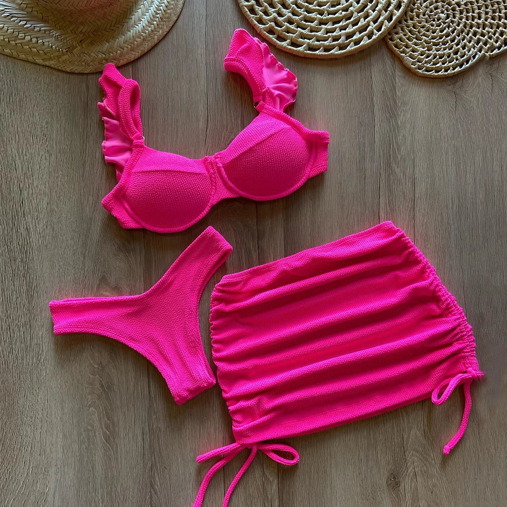 Three Pieces Swimwear