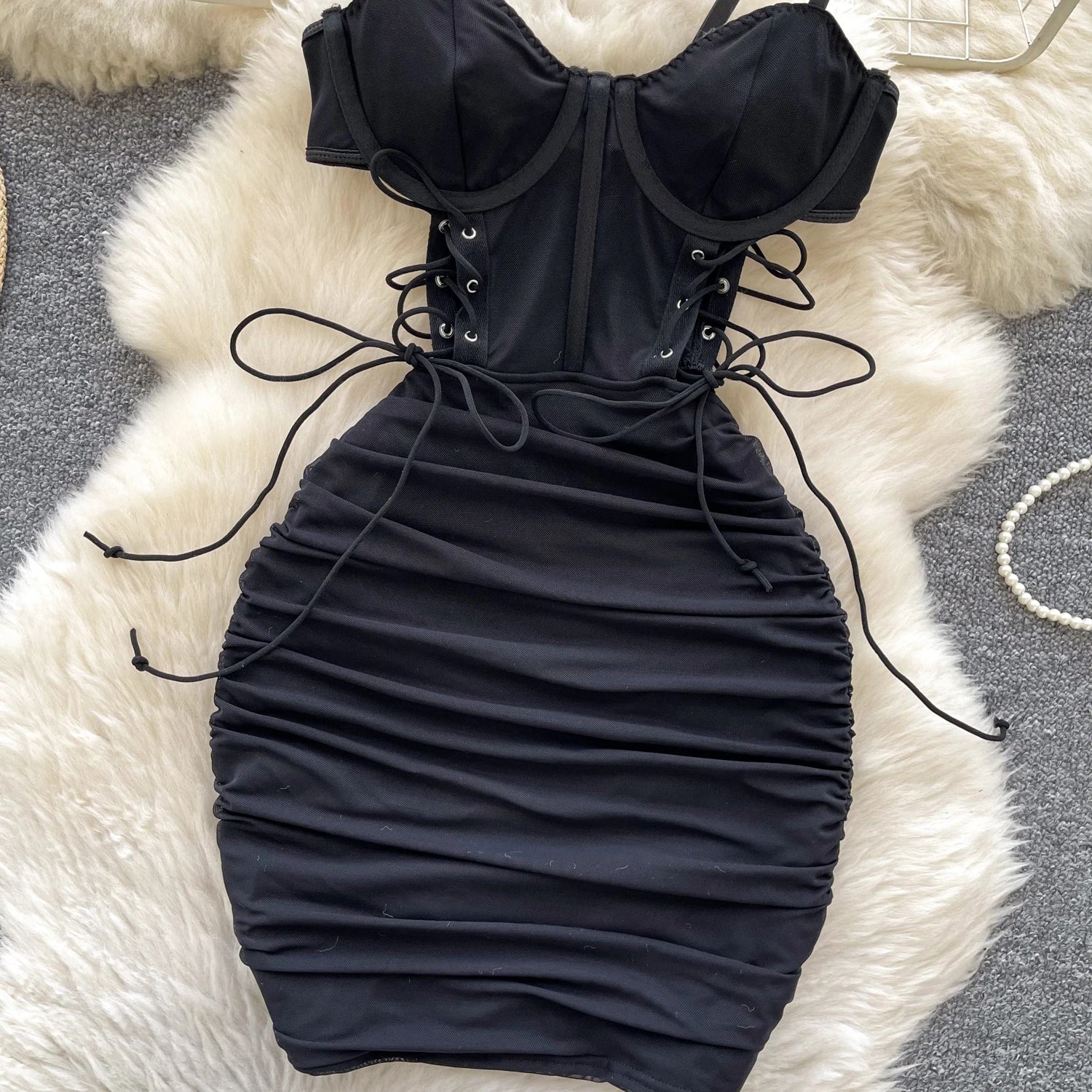 Chic Vintage Cutout  Slim summer Pencil dress