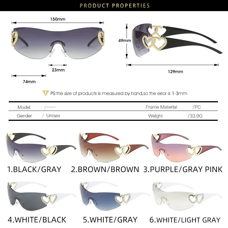 y2k Luxury Trending Sunglasses