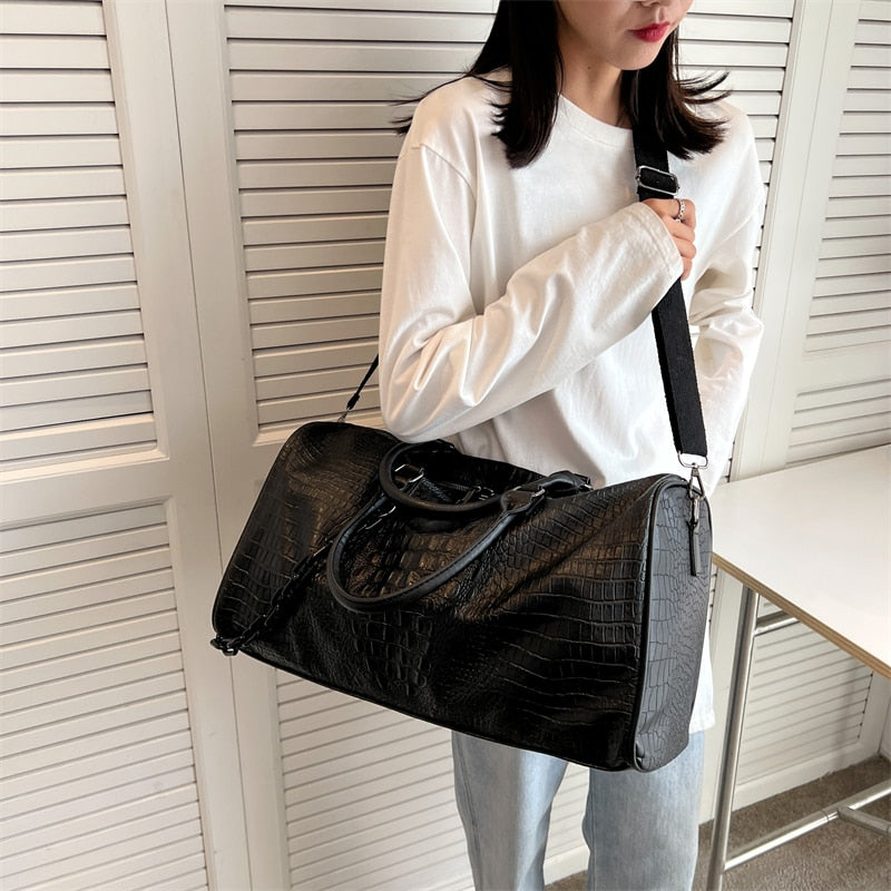 Pu Leather Tote Shoulder Bag