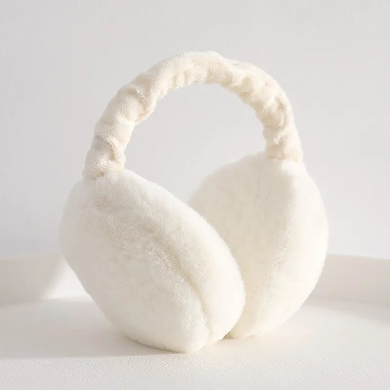 Soft Plush Ear Warmer Winter Earflap Outdoor Cold Protection Ear Muffs Ear Cover