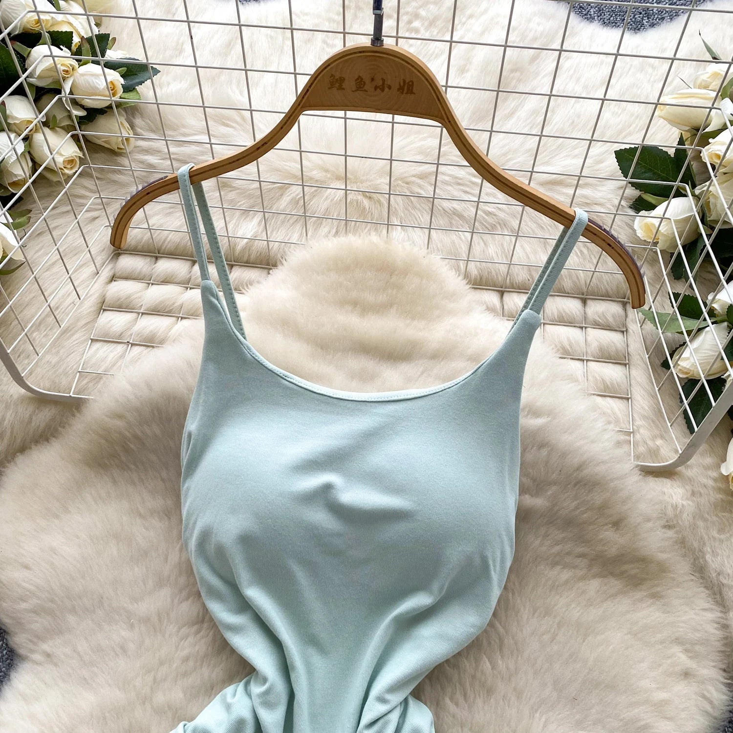 pleated sleeveless slim Vintage pencil dress