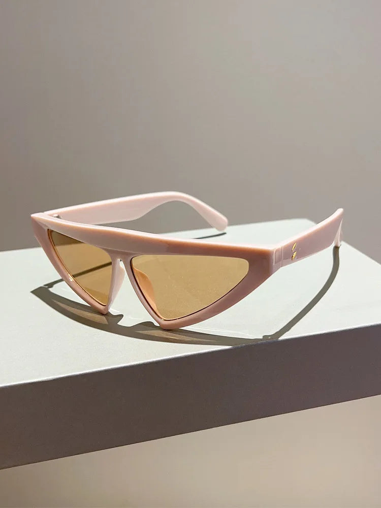 Punk Vintage Y2K Triangle Sunglasses