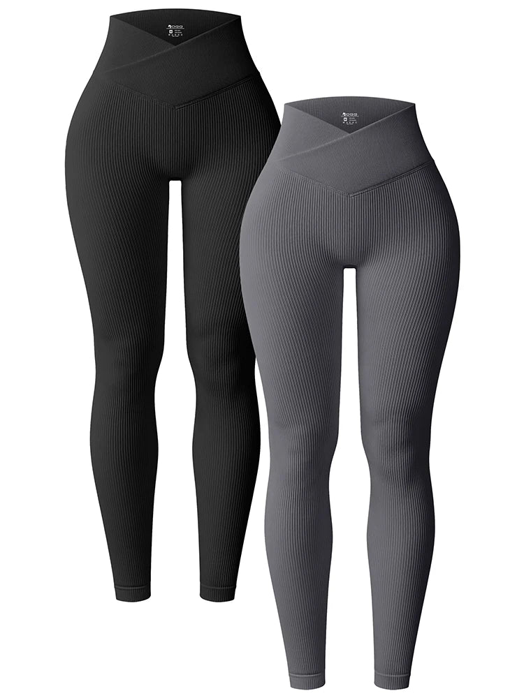 Winter Yoga Thread High Waist Buttock Lifting Sports Yoga Leggings