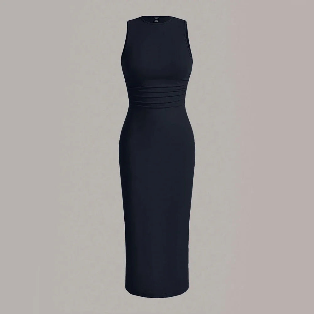 MIDI Sheath Sleeveless Pencil Dresses