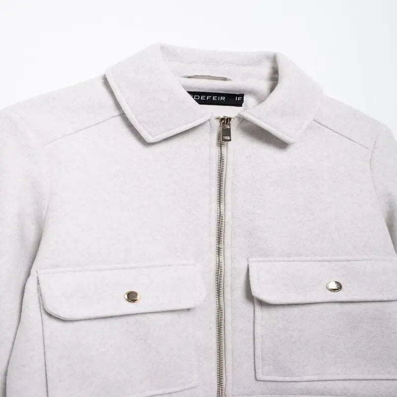 Soft Versatile Autumn Warm Loose Fit Jacket