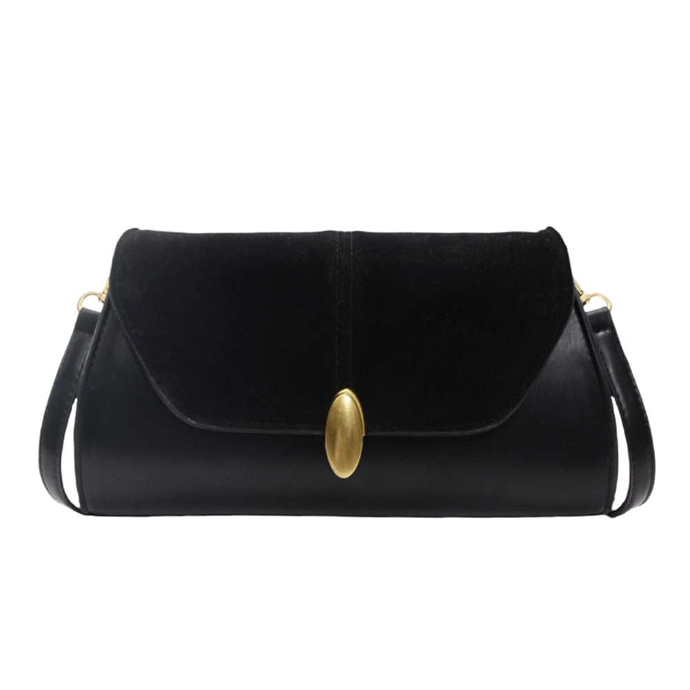 PU Shoulder Retro Vintage Small Tote Handbag
